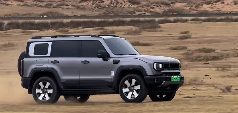 带无人机的越野！BJ40飞行版 24.78 万预售